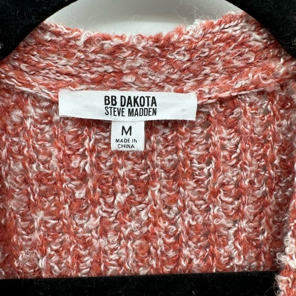 BB DAKOTA X STEVE MADDEN Odetta open cable knit gorpcore woman sweater NWOT M - Picture 5 of 12